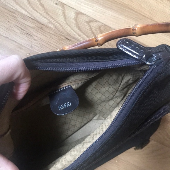GUCCI vintage purse with bamboo handle - Picture 3 of 13
